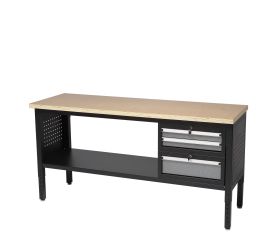 Mesa De Trabajo 1830mm con dos cajones ALYCO